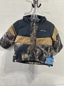Columbia Baby Boy 3 T Camo Color Lightning Lift 3 Printed Jacket New - Picture 1 of 6