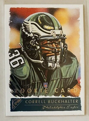 2001 Topps Gallery Rookie #105 - Correll Buckhalter RC Philadelphia Eagles MINT - Image 1 of 2
