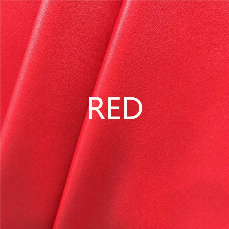 Faux Leather Fabric Clothing Sheet DIY Wallet Bag Craft Material Interior Multi - Image 1 of 4