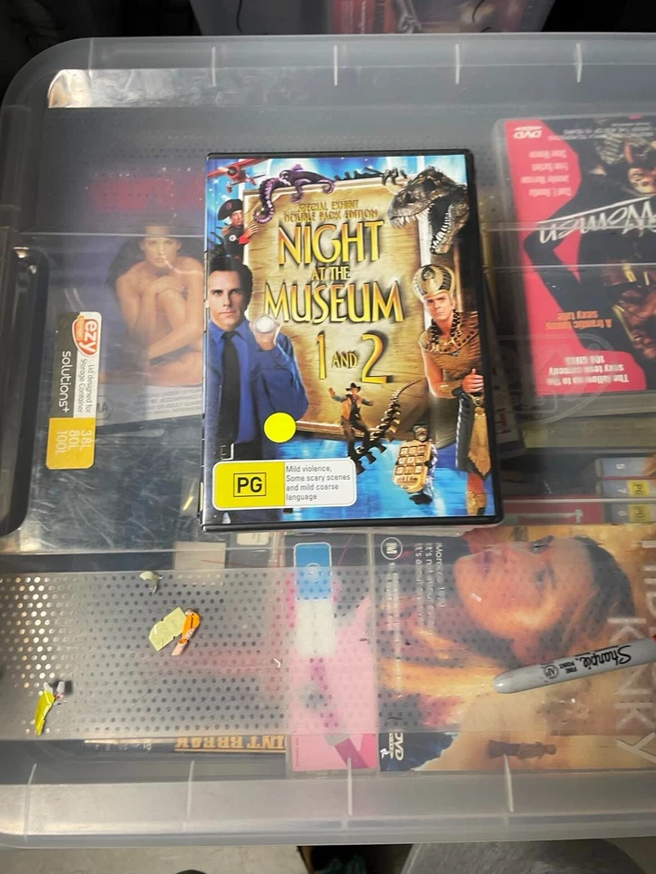 Night at the Museum 1 & 2 DVD Ben Stiller Double Movie Edition - NEW SEALED t455 - Image 1 of 1