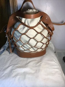 Radley London Basket Gardens mittlere Tragetasche Handtasche neu mit Etikett $ 288 ~ kostenloser Versand - Bild 1 von 18