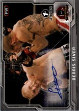2014 Topps UFC Champions Fighter Autographs #CFADS Dennis Siver Auto - NM-MT
