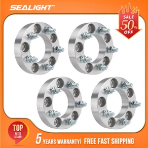 (4) 1.25" 5x4.75 to 5x4.5 Wheel Adapters 5x120.65 Hub to 5x114.3 Wheel For Chevy - Picture 1 of 12
