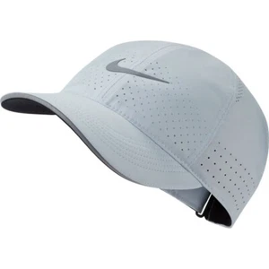 New NIKE Dri-Fit Aerobill Featherlight Cap Unisex Hat DC3598-100 RUNNING - Picture 1 of 5