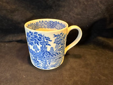 Wedgwood Blue Queen's Ware Romantic England Holy Trinity Church Coffee Cup Mug