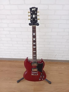 Blitz BSG-61 rot SG Typ mit Gigbag E-Gitarre gebraucht Versand aus Japan - Bild 1 von 11