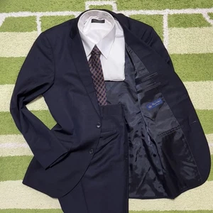 Ermenegildo Zegna Royalnavy Suit, Men's Business Formal, Navy, 40R - Picture 1 of 12