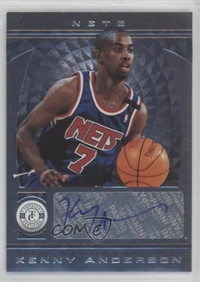 Firmas totalmente certificadas Kenny Anderson #211 2013-14 totalmente plateadas automático Foto 1 de 2