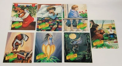 Christmas 7 Card Story 1995 Card Set #1-7 The Velveteen Rabbit ENG L019745 - Image 1 of 4