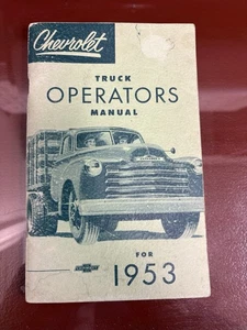 1953 Chevrolet Truck manual nice - Picture 1 of 6