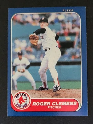 1986 Fleer бейсбол #345 Роджер Клеменс NM-MT диапазон низкая доставка - Изображение 1 из 2