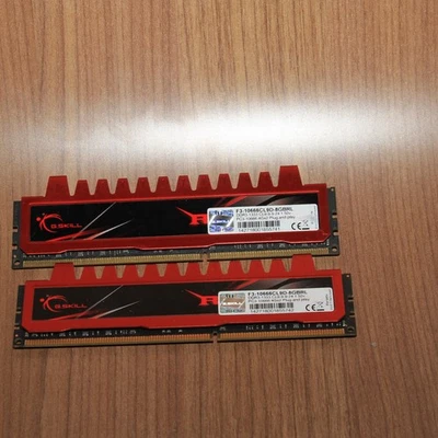 G.Skill Ripjaws  DDR3 1333 8GB (2x4GB) Untested - Image 1 of 3