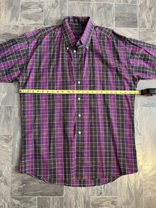Burberry Button Up Shirt Purple - Picture 1 of 4