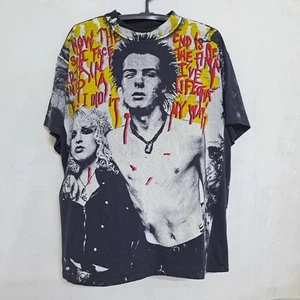 Sid Vicious Sex Pistols Mosquitohead Band T-Shirt XL Reprint Black Fade 23/29 - Bild 1 von 15