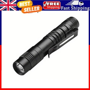 Mini Linterna con Clip para Pluma LED Antorcha Luz Alimentada por Batería Impermeable (A) - Imagen 1 de 5