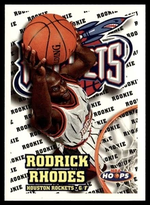 1997-98 Hoops Rodrick Rhodes Rookie Houston Rockets #179 - Picture 1 of 2