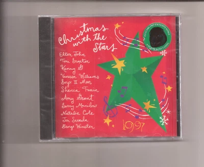 Christmas With The Stars- Various Artist-1997 CD SEALED!! Polymedia DRC11719 USA Foto 1 de 2