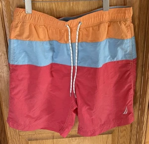Nautica Herren Badehose Gr. M TOP - Bild 1 von 5