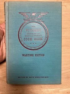 Vintage 1944 The Victory Binding of the American Woman's Cook Book HC WARTIME ED - Picture 1 of 15