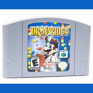 Original Dr. Mario 64 (2001) Videospiel Cartridge | Nintendo 64 / N64 | getestet - Bild 1 von 10