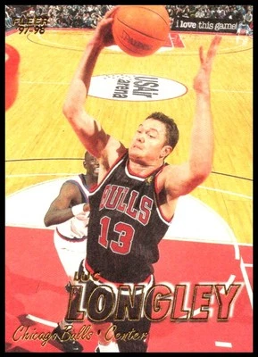 1997 Luc Longley Fleer BASKETBALL #138 Chicago Bulls - Image 1 of 2