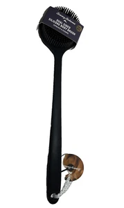 Tommy Bahama Cepillo Corporal Silcón Doble Cara para Hombre Negro Nuevo con Etiquetas - Imagen 1 de 5