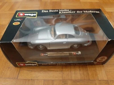 Burago Porsche 356B Argento Scala 1:24 - Immagine 1 di 4
