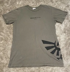 Y2K Nintendo World New York Legend Of Zelda Link Grün T-Shirt Promo Gr. Medium - Bild 1 von 5