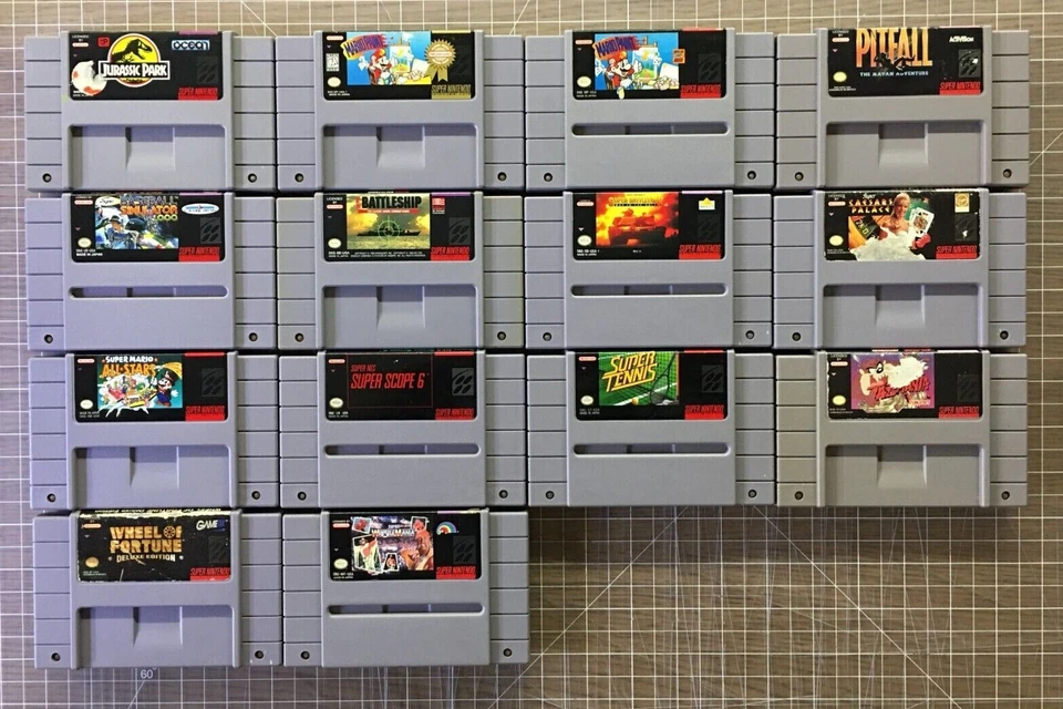Auténticos cartuchos de juego Super Nintendo [SNES] solamente (sueltos) - tú eliges Foto 1 de 1