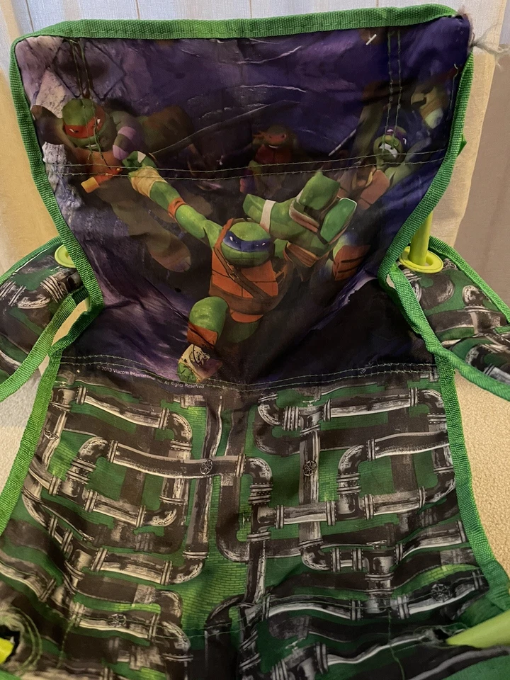 Teenage Mutant Ninja Turtles - Silla TMNT plegable para patio césped puerta trasera niño Foto 1 de 4