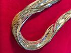 WHOLESALE LOT OF 25 PCS  SILVER PLATED 18"  2.5MM HERRINGBONE CHAIN NECKLACE