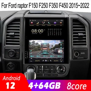 12.1" Touchscreen Radio Android Gps Navigation For Ford F150 F250 F350 F450 F550 - Picture 1 of 11