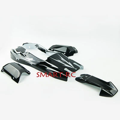 Cubierta de carrocería para HPI Rovan King Motor Baja 5B SS negra Foto 1 de 2