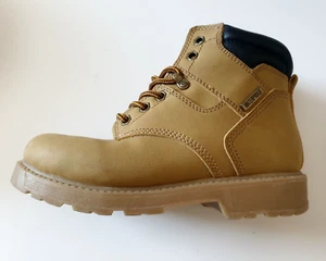 NEU TKS KIDS Leder STIEFEL Größe 3 Wandern WASSERDICHT Kinder Jugend hellbraun Schuhe - Bild 1 von 16