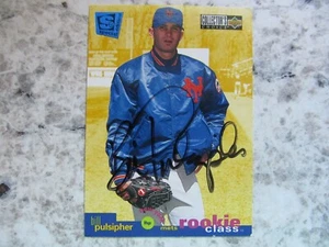 Mets Bill Pulsipher Signed Autographed 1995 Collector's Choice SE Rookie Nr.Mint - Picture 1 of 1