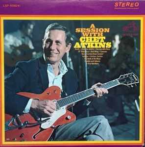 CHET ATKINS "A SESSION WITH CHET ATKINS" PREMIUM QUALITY USED LP (NM/EX) - Imagen 1 de 1