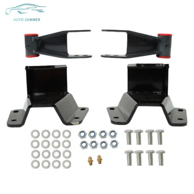 Kit de grillete de suspensión trasera diestro+derecho para Ford F100 1965-1972 2x2 4" Foto 1 de 4