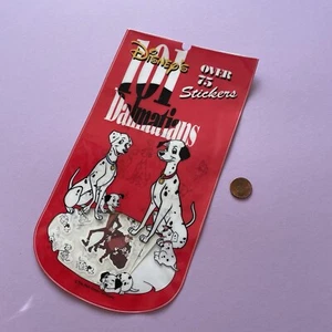 Adesivi Vintage Disney Store Disney 101 Dalmati Animazioni Cuccioli Carini! - Foto 1 di 3