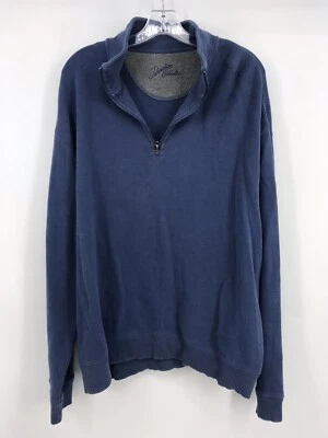 Suéter Paradise Collection Talla XXL Para Hombre Azul Manga Larga 1/4 Cremallera Pullover Foto 1 de 2