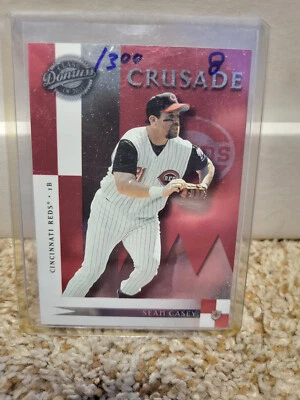 Donruss Class of 2001 Crusade #C-5 281/300 2001 Sean Casey Foto 1 de 2