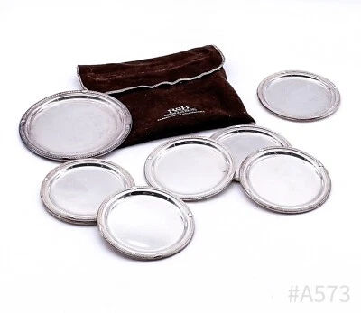 Robbe & Berking Sottopiatto Sottobicchieri Flaschenuntersetzer Placcato Argento - Immagine 1 di 4