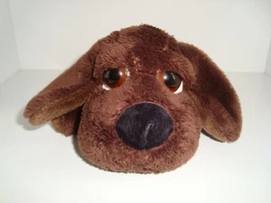 Russ LIL Peepers Brown Dog WAKELY 5.5" long x 3" tall Plush & Beans - Bild 1 von 6