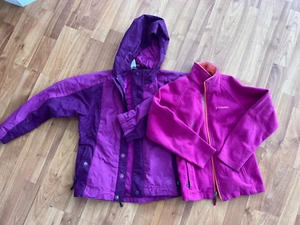 Columbia Kids Girls size 7 fleece REI Girls Jacket size 7 Fushia Pink - Picture 1 of 17