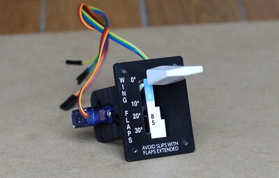 FLAPS CESSNA C172 pour simulateur de vol (DIY) - Photo 1/4