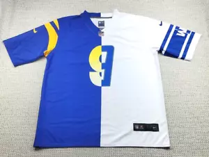 RARE Nike On Field LA Rams Detroit Lions Matthew Stafford Split Jersey Mens XXL - Picture 1 of 12