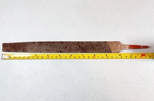 Simonds 10 x 1 Inch File Nucut USA Flat Bastard Double Cut Flat BD Vintage Tools - Picture 1 of 14