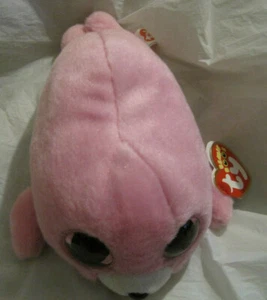 Pierre (Seal) TY Beanie Boo's Collection 6"~Pink~LBDEU - Picture 1 of 3