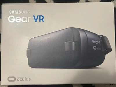 Black Samsung Gear VR Oculus Virtual Reality Smartphone Headset - Image 1 of 4