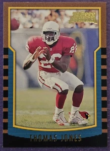 2000 Bowman #168 Thomas Jones Rookie Football card Arizona Cardinals! - Picture 1 of 2