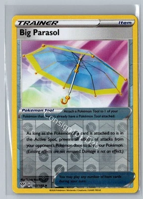 SWSH03: Darkness Ablaze #157/189 Big Parasol Rev Holo - Image 1 of 2